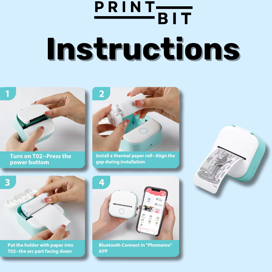 PrintBit™ pocket printer